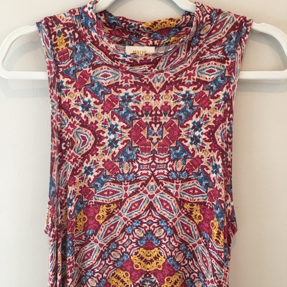 Anthropologie Maeve Tribal Print Tank Dress - Picture 4 of 6